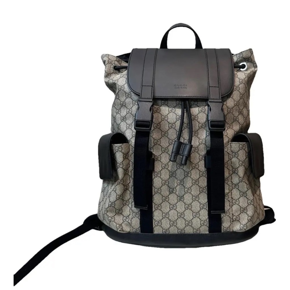 Gucci Monogram GG Supreme Backpack